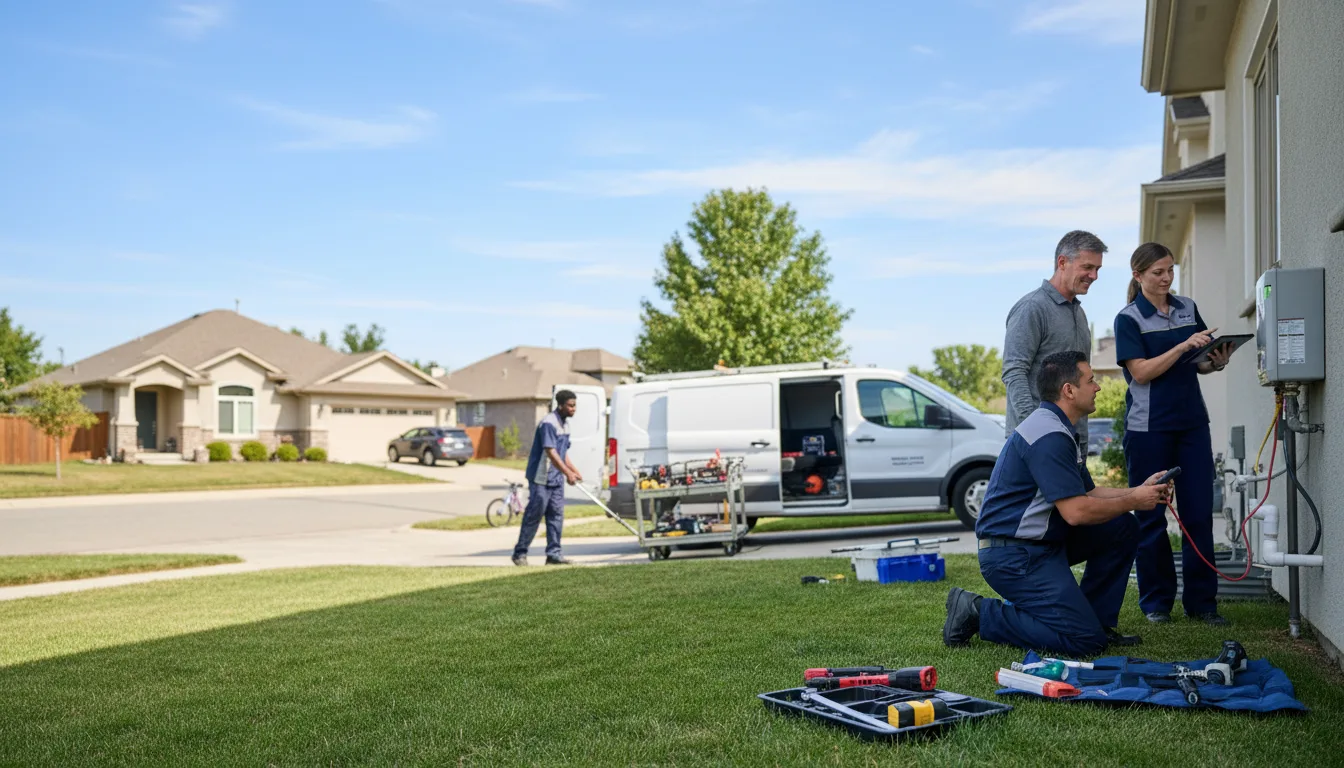 Tankless water heater service in Pipestone, MN